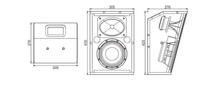 stv-618是单8寸全频音箱